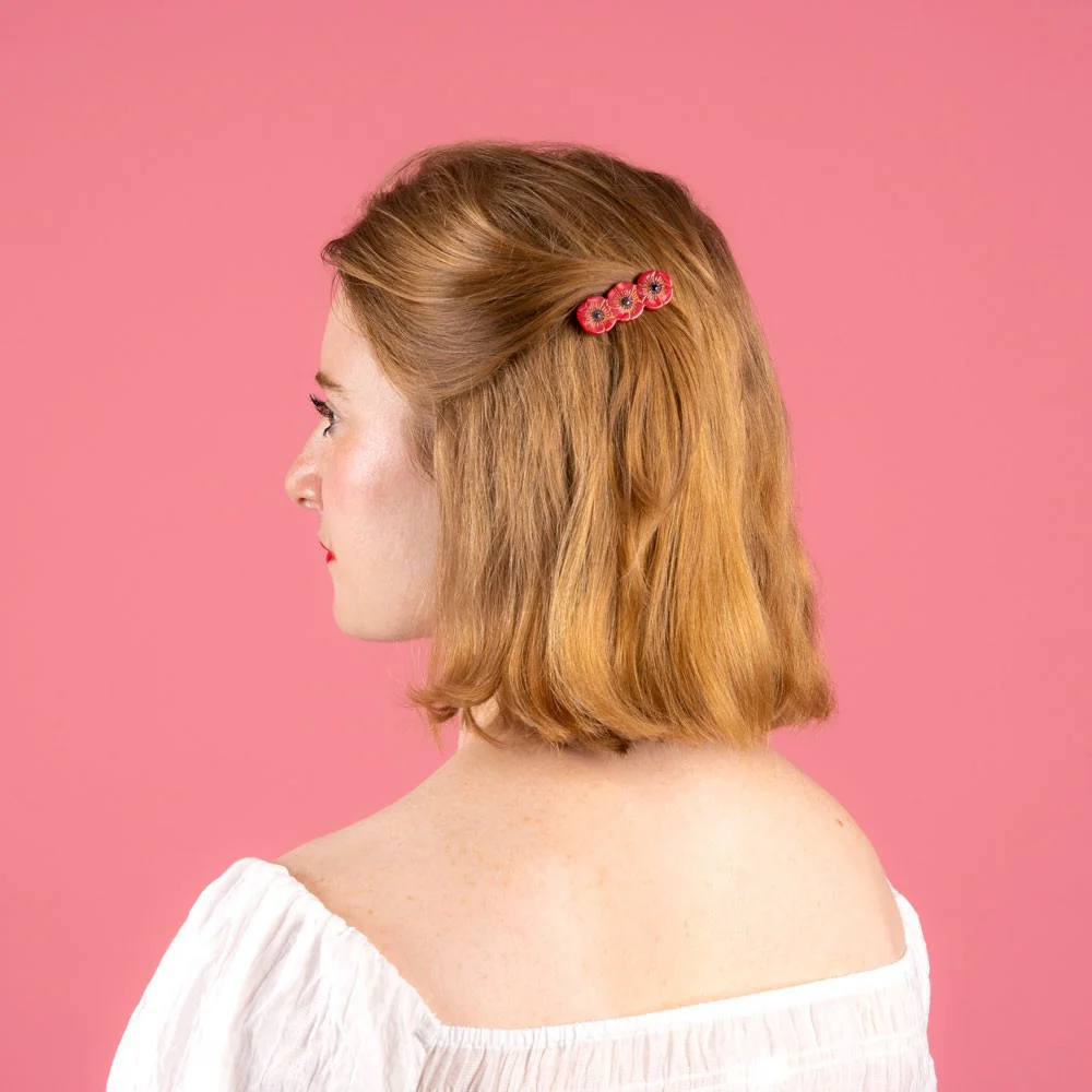 Barrette Coquelicot - Image 2