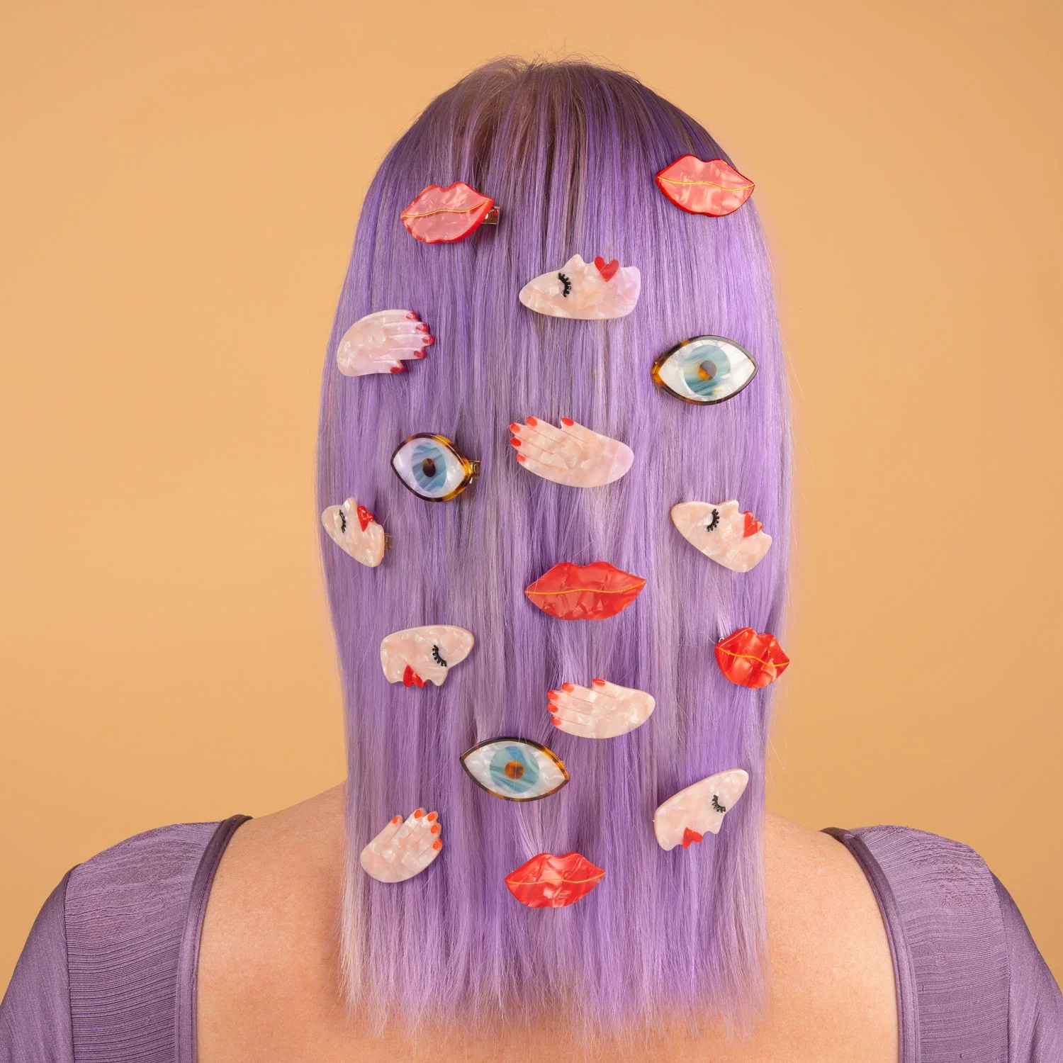 Barrette Main - Blanc - Image 5