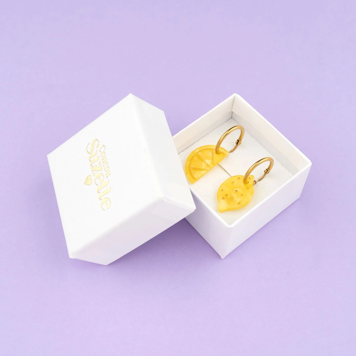 Boucles d'oreilles Citron - Image 3