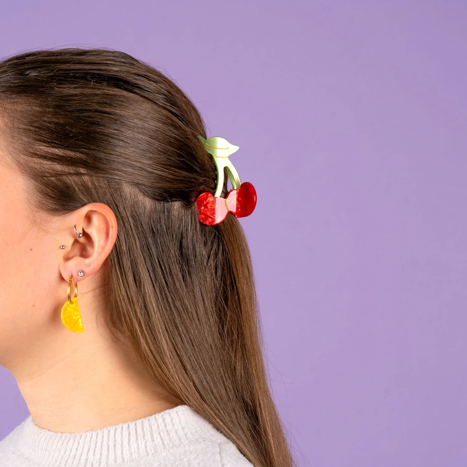 Boucles d'oreilles Citron - Image 4