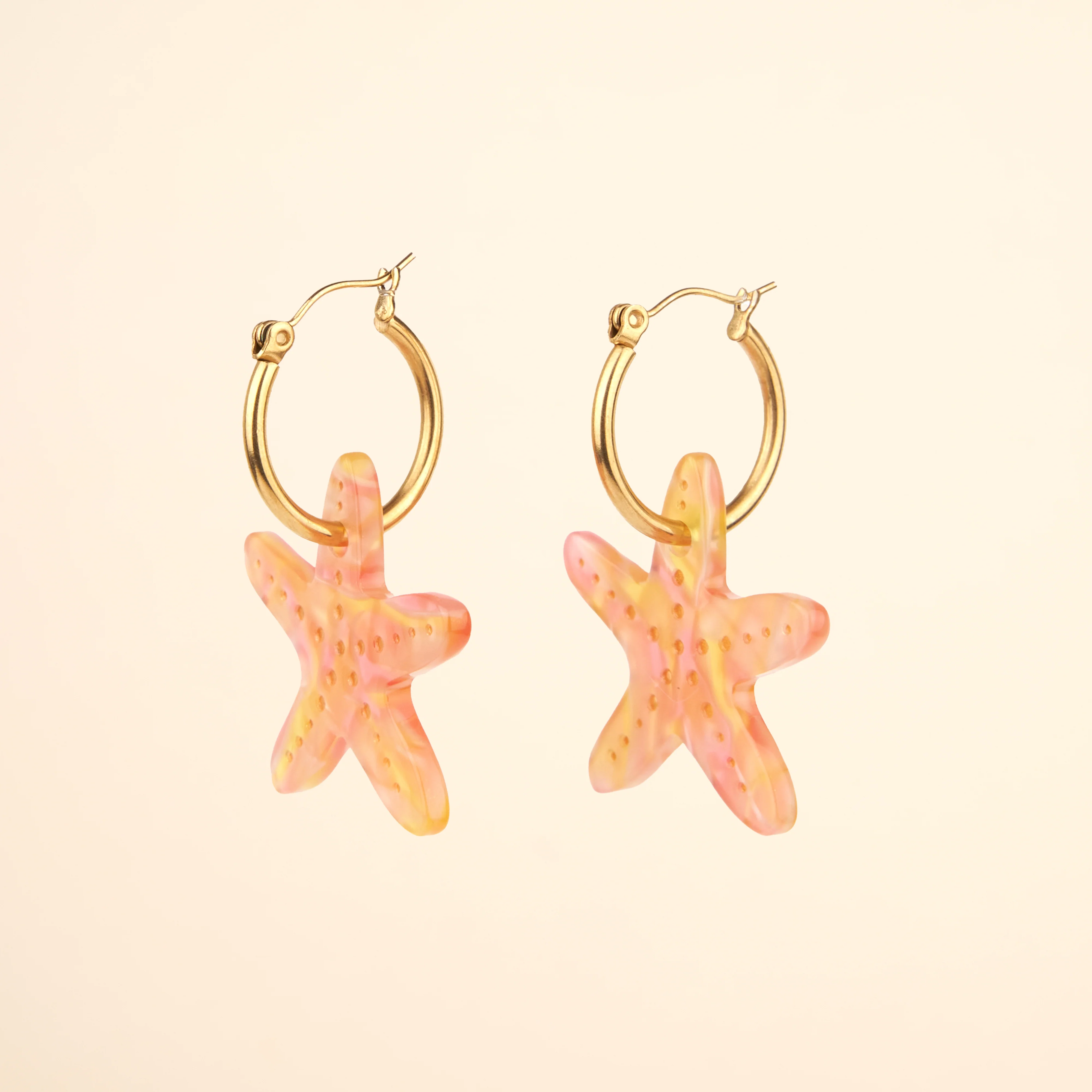 Boucles d'oreilles Étoile de mer - Image 4