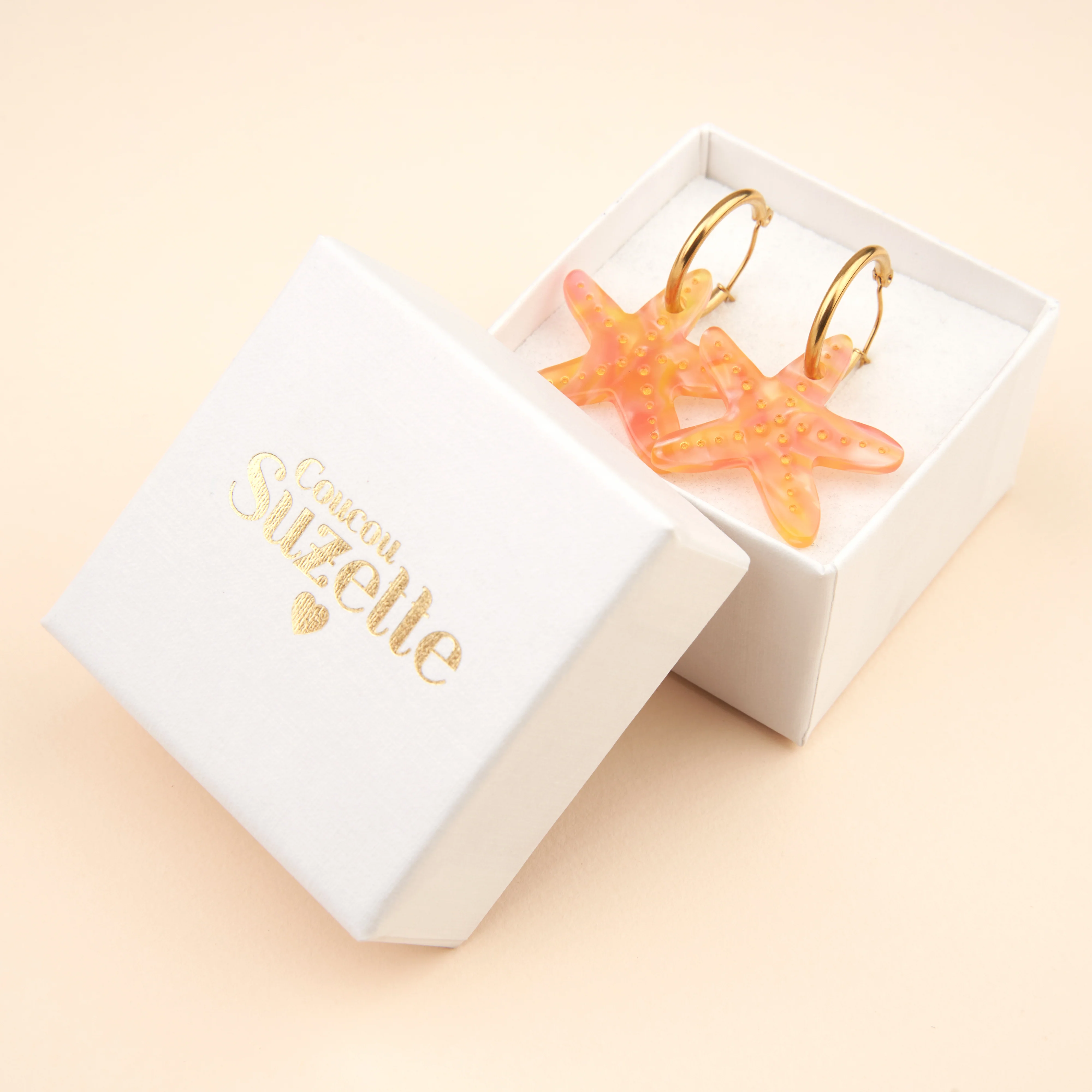 Boucles d'oreilles Étoile de mer - Image 5