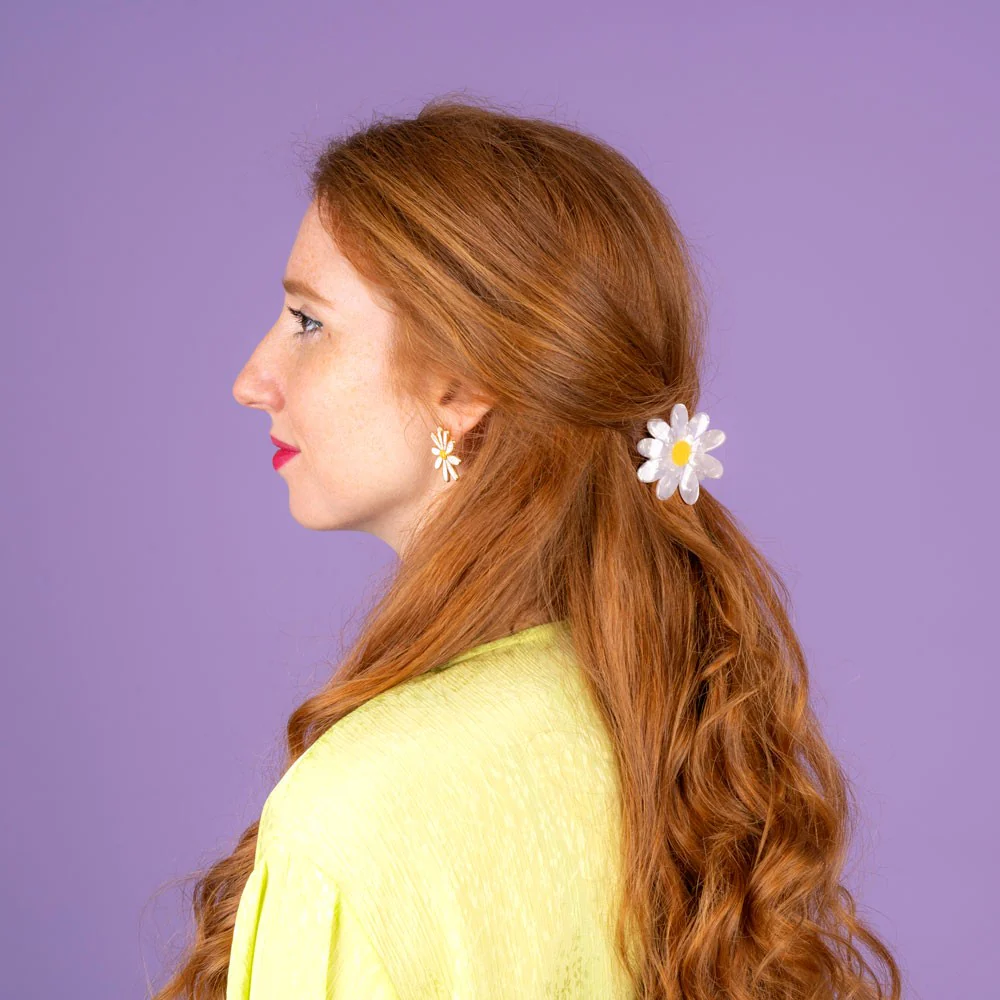 Boucles d'oreilles Marguerite - Image 5