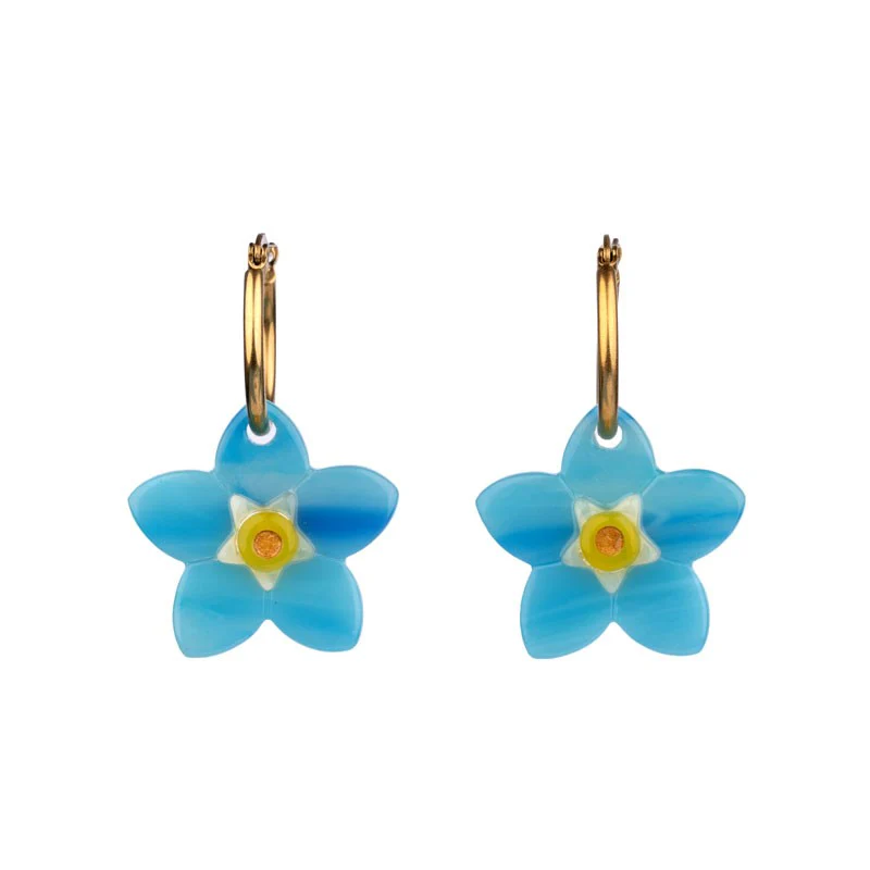 Boucles d'oreilles Myosotis - Image 8