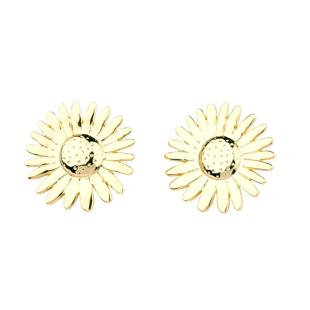 Boucles d'oreilles Tournesol - Image 7