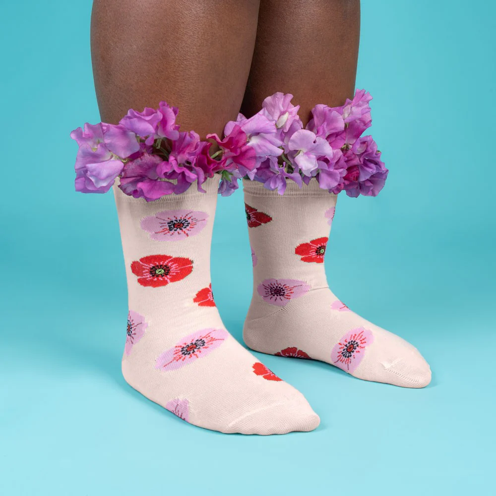 Chaussettes Coquelicot - Image 3