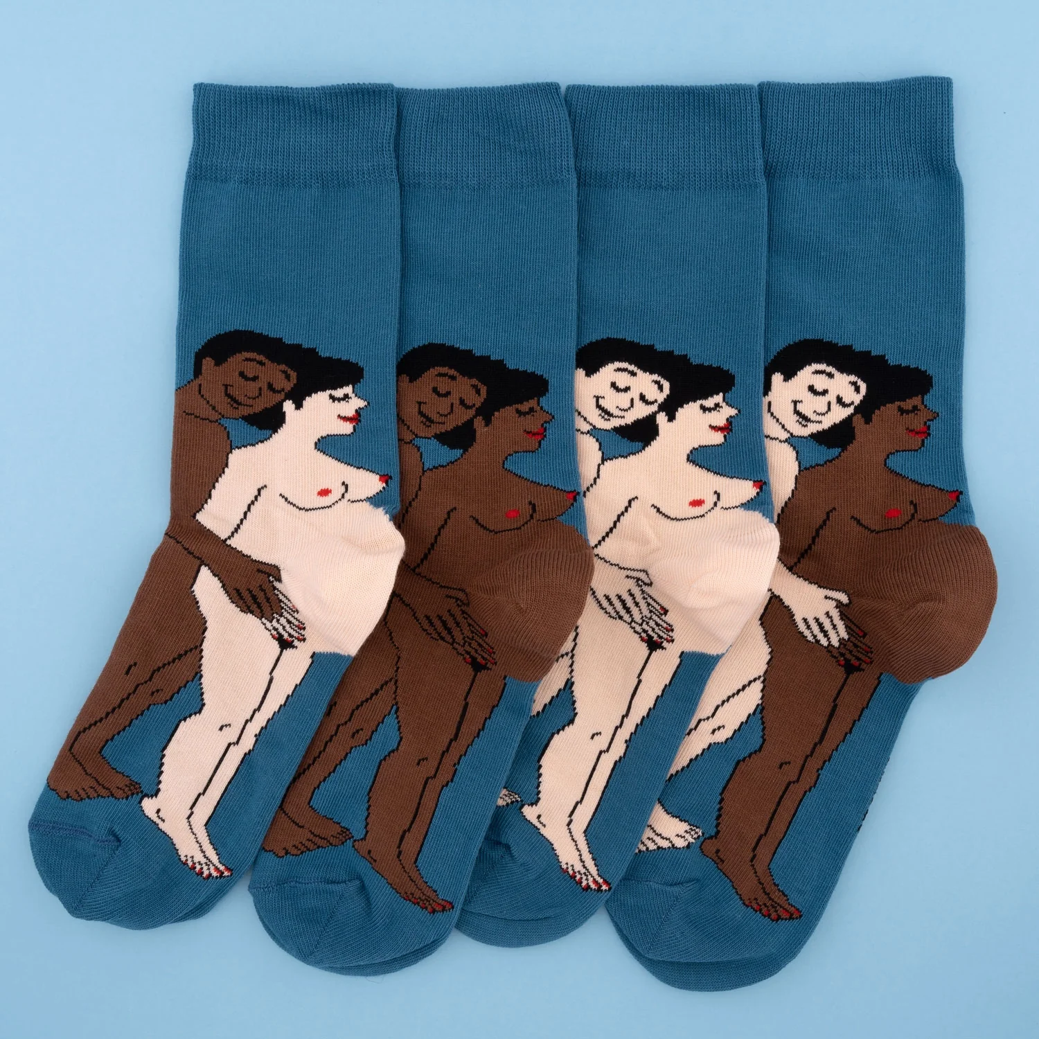 Chaussettes Parents - Maman et Papa noirs - Image 5