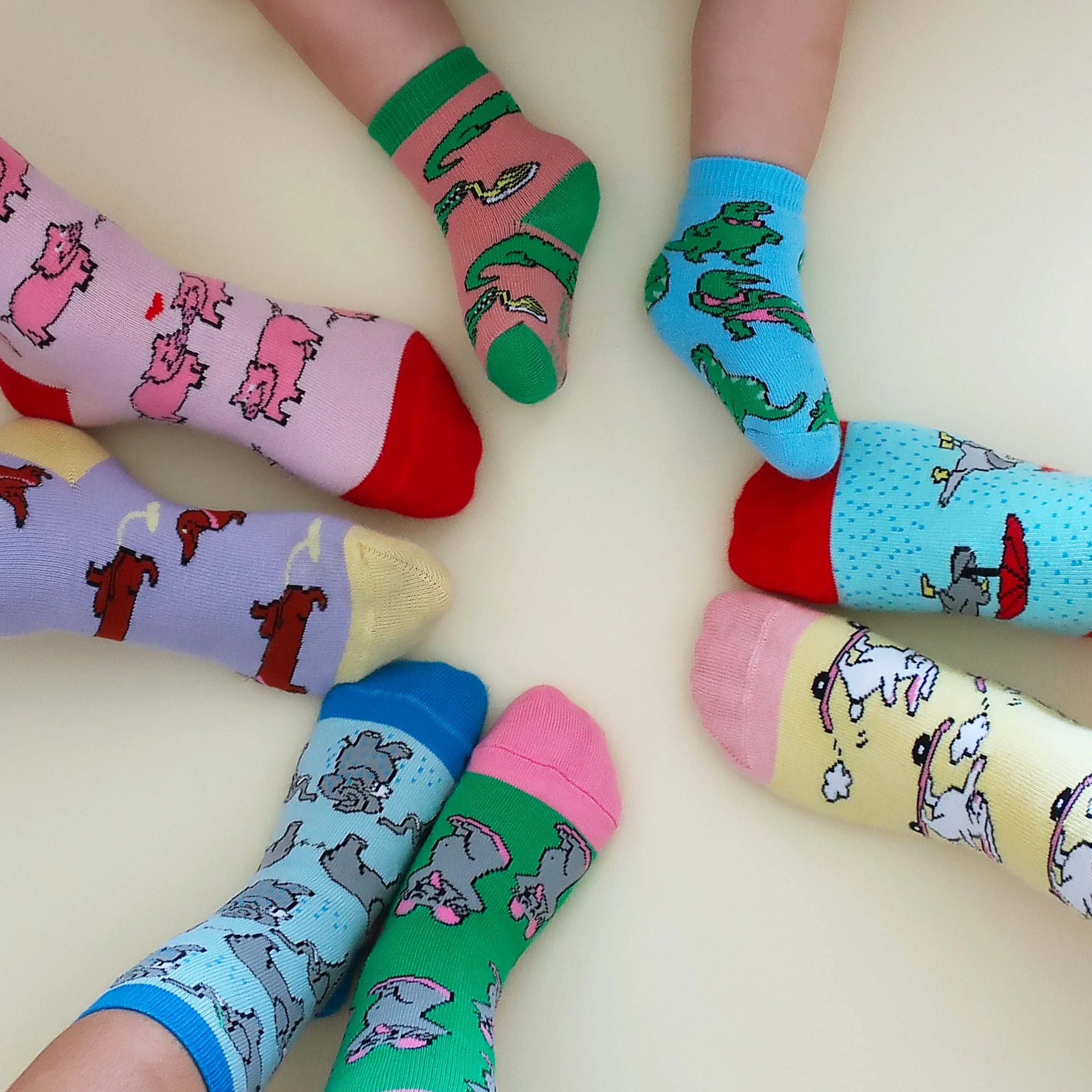 Chaussettes Pigeons Parapluie - Enfant - Image 5