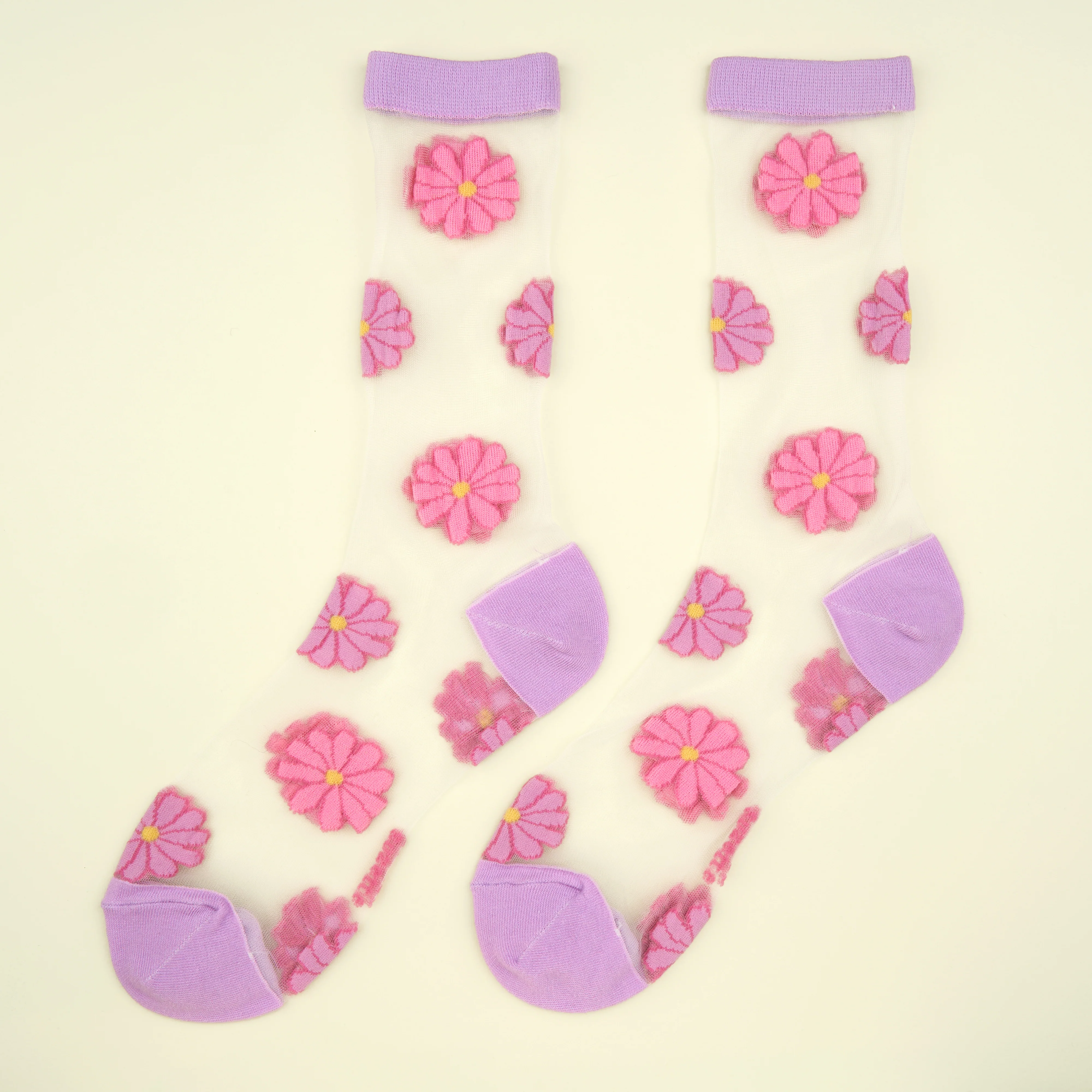 Chaussettes transparentes Cosmos - Image 4