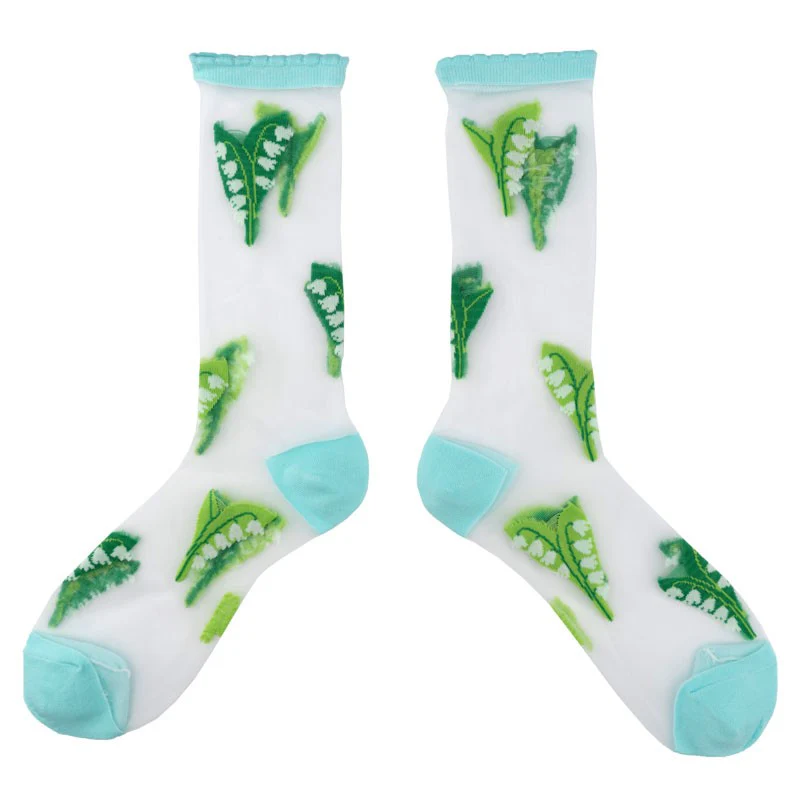 Chaussettes transparentes Muguet - Image 8