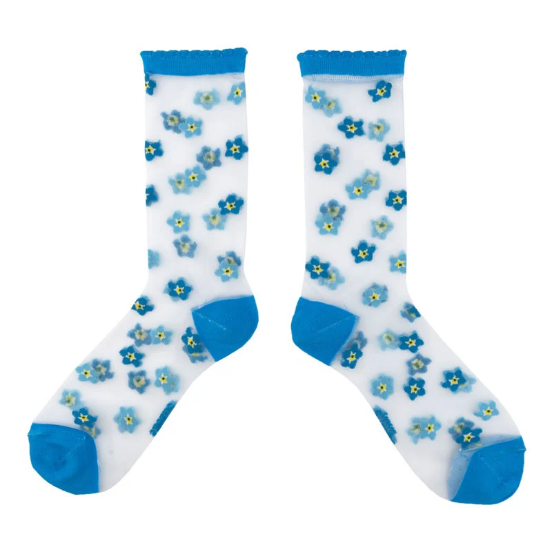 Chaussettes transparentes Myosotis - Image 5