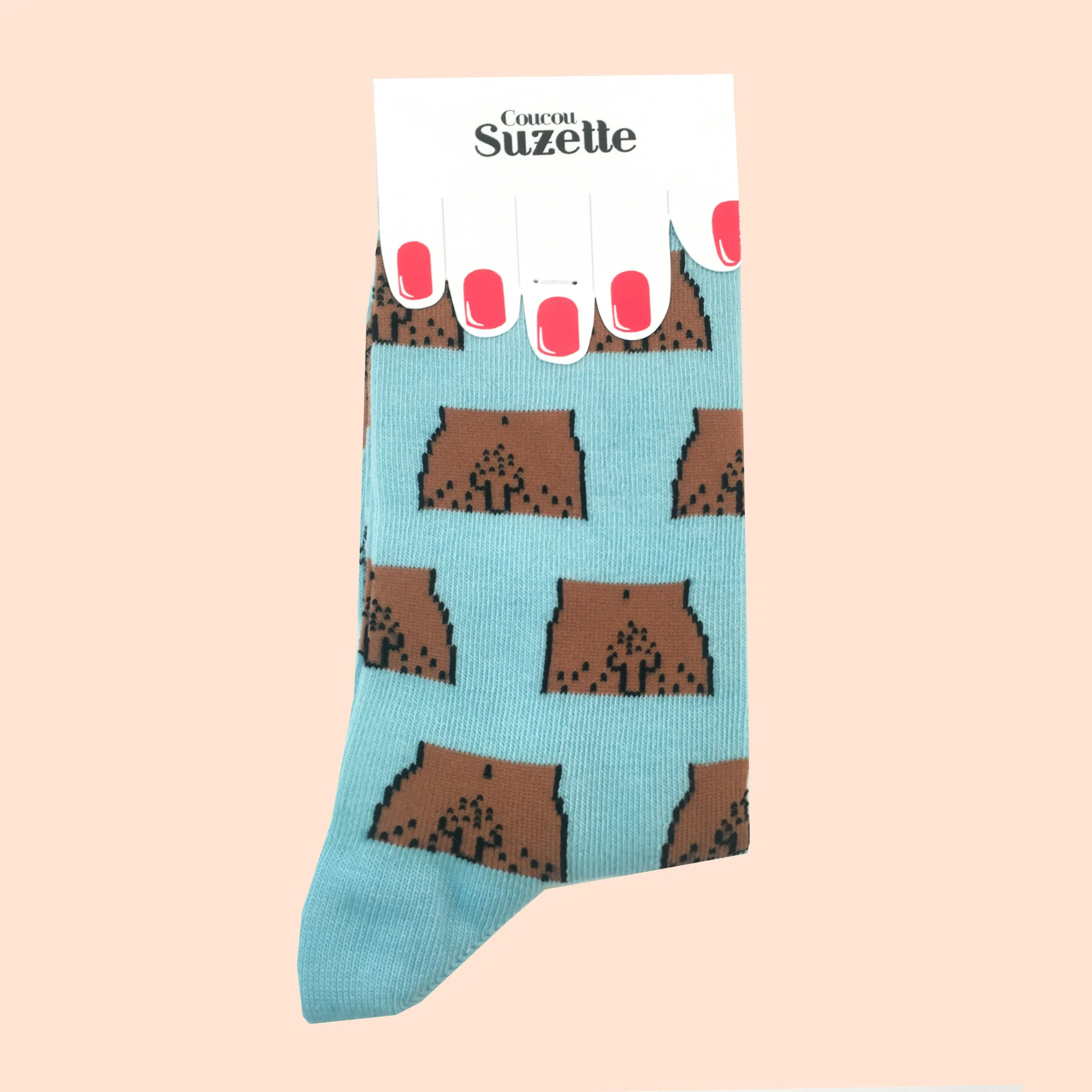 Chaussettes Zizi - Noir - Image 2