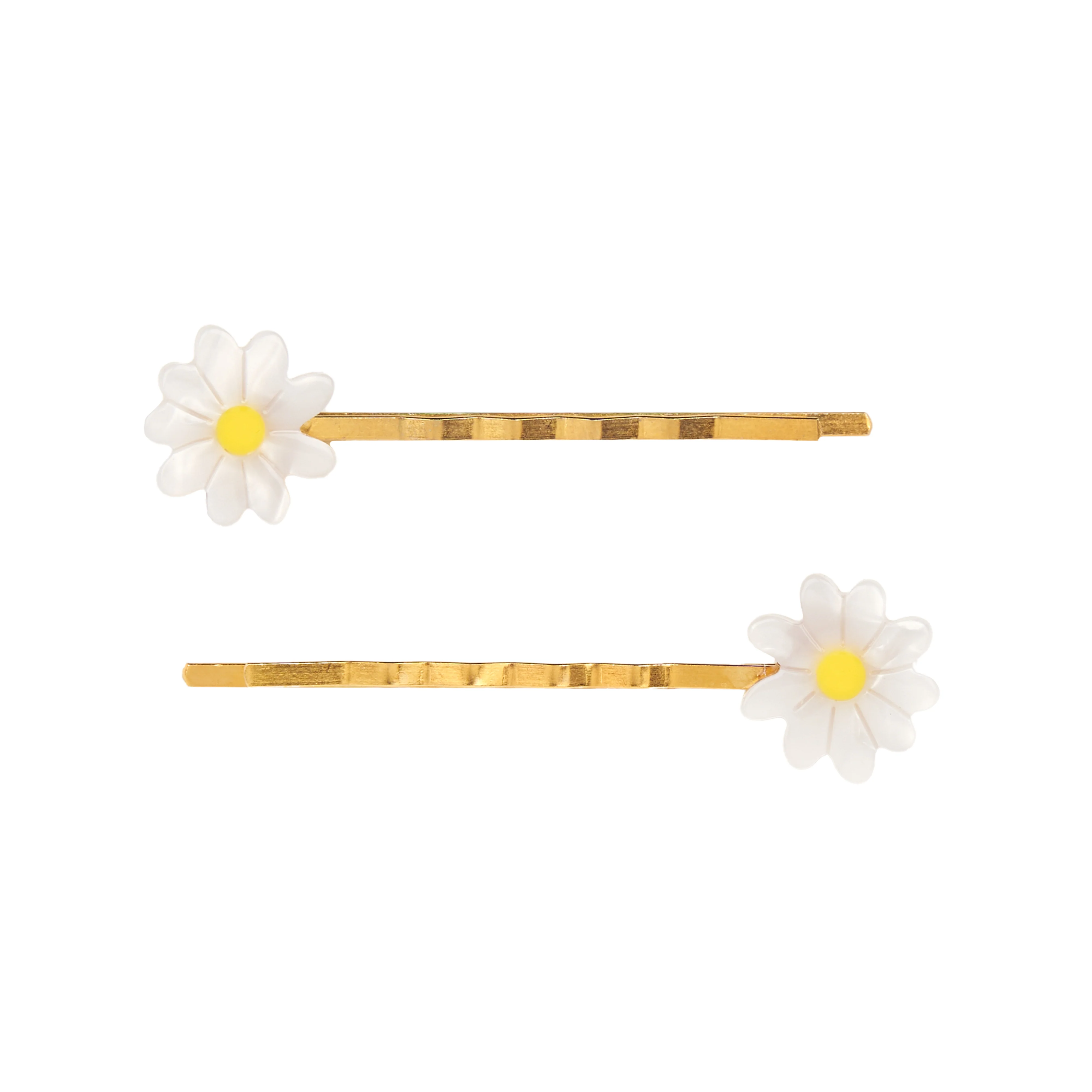 Duo Barrettes Fines Pâquerettes - Image 5