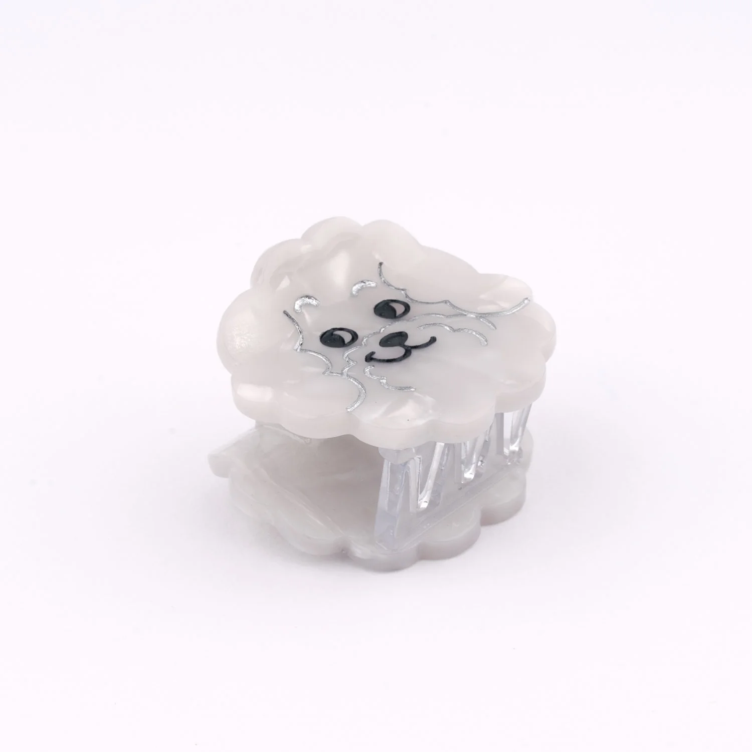 Mini pince à cheveux Bichon - Image 6