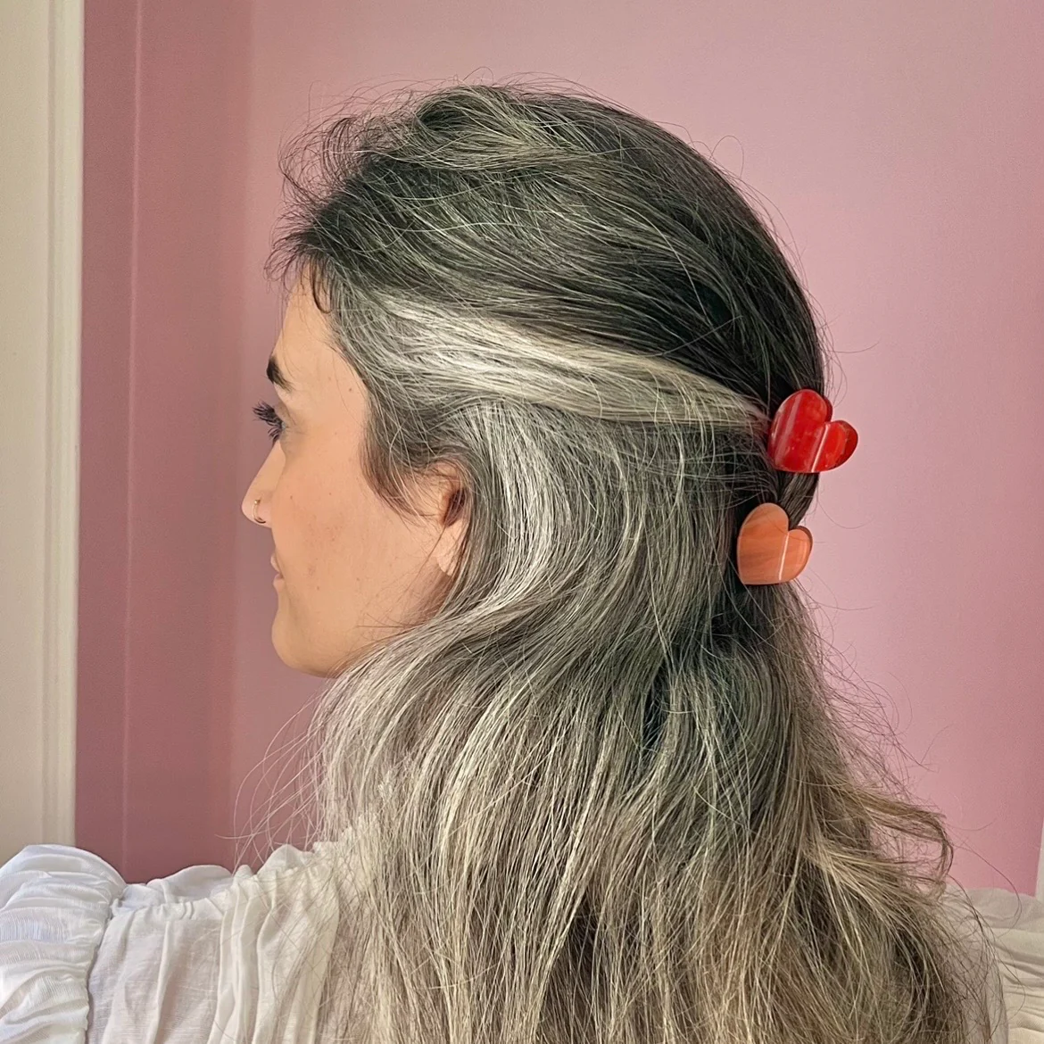 Mini pince à cheveux Coeur - Image 4