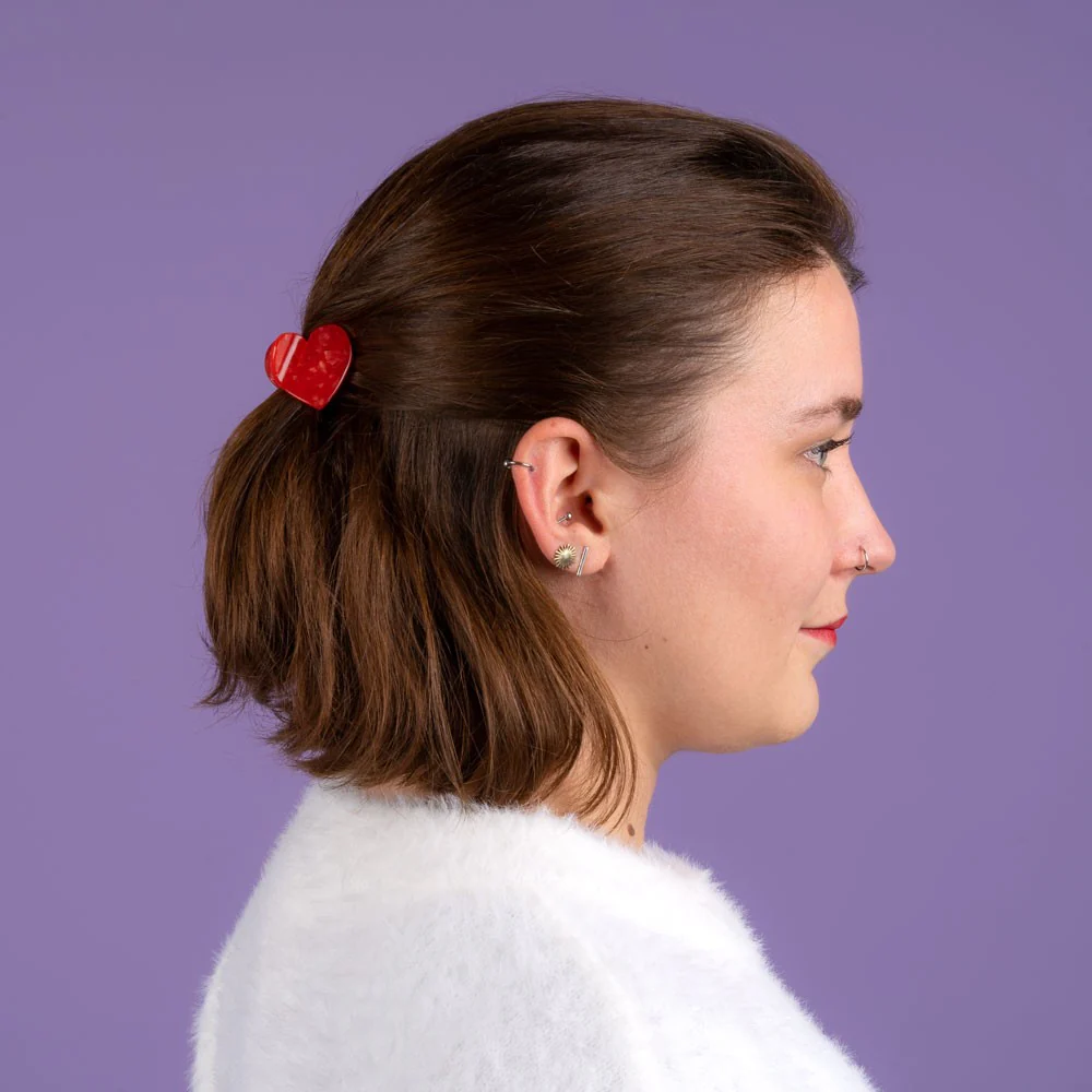 Mini pince à cheveux Coeur - Image 7