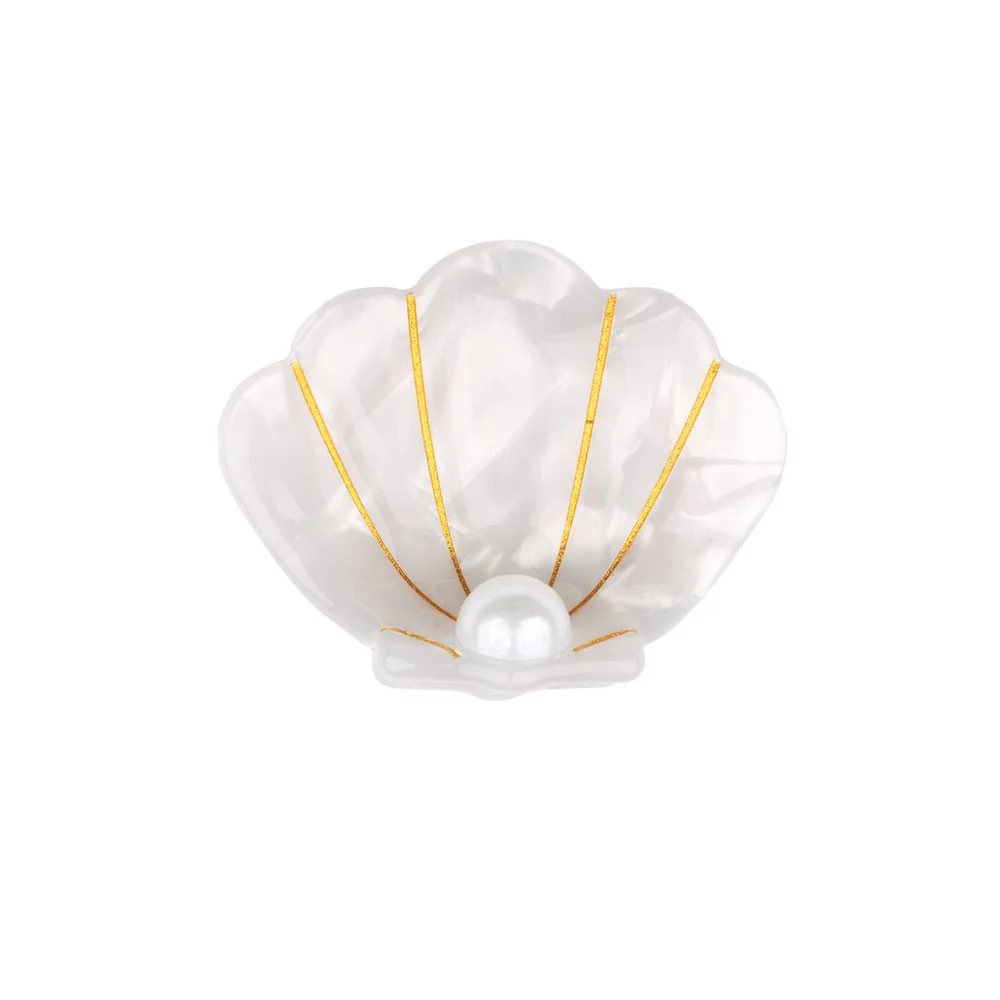 Mini pince à cheveux Coquille St Jacques - Image 6