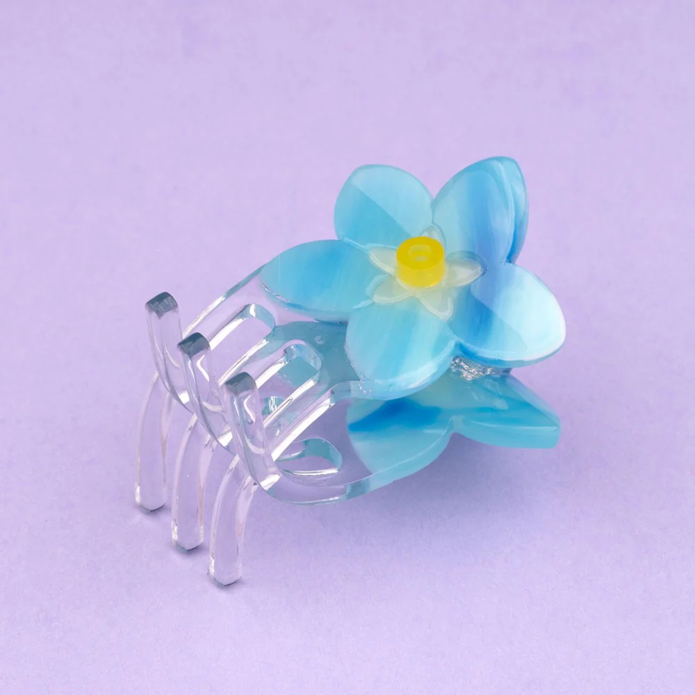 Mini pince à cheveux Myosotis - Image 4