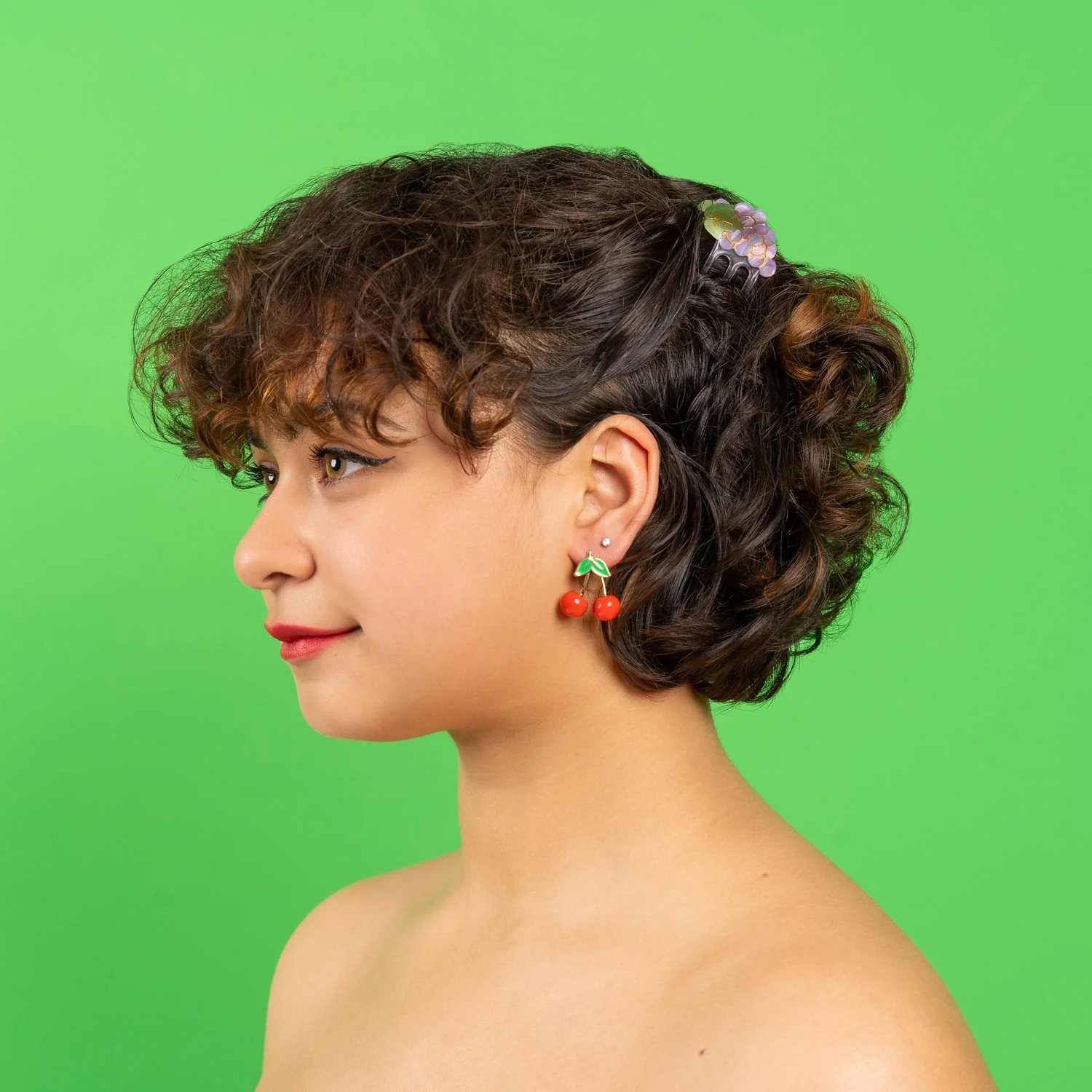 Mini pince à cheveux Raisin - Image 5