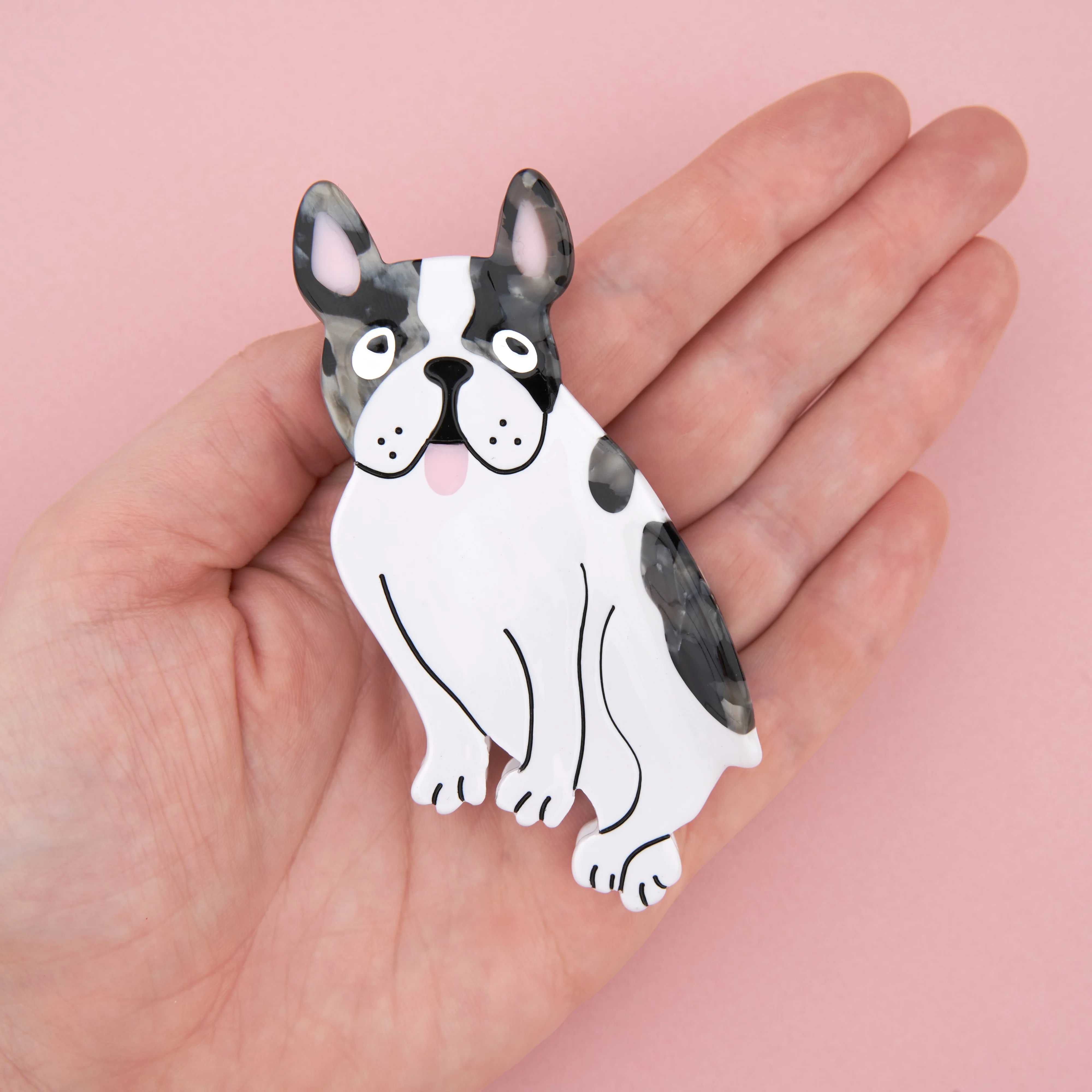 Pince à cheveux Bouledogue - Image 3
