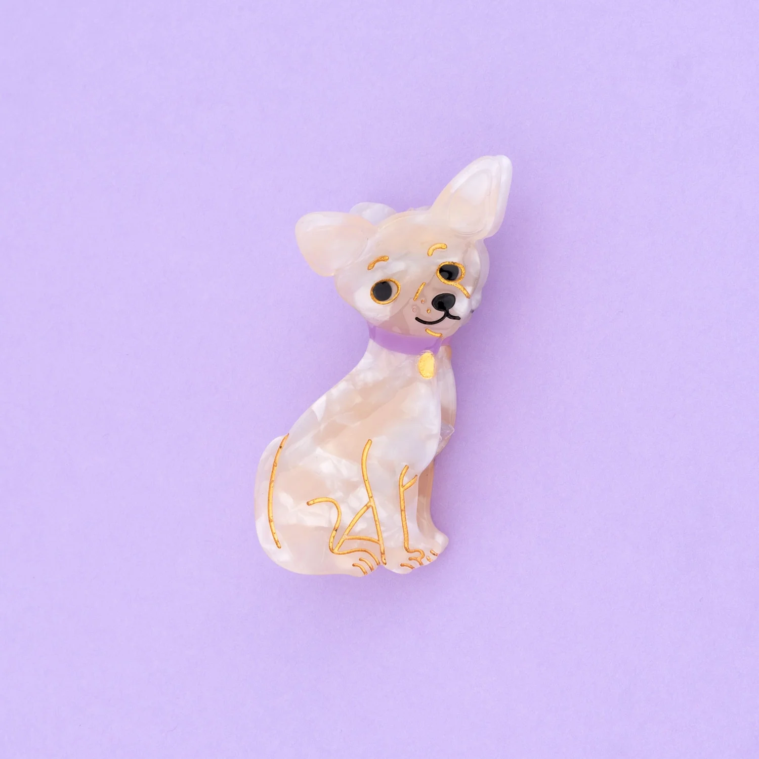 Pince à cheveux Chihuahua