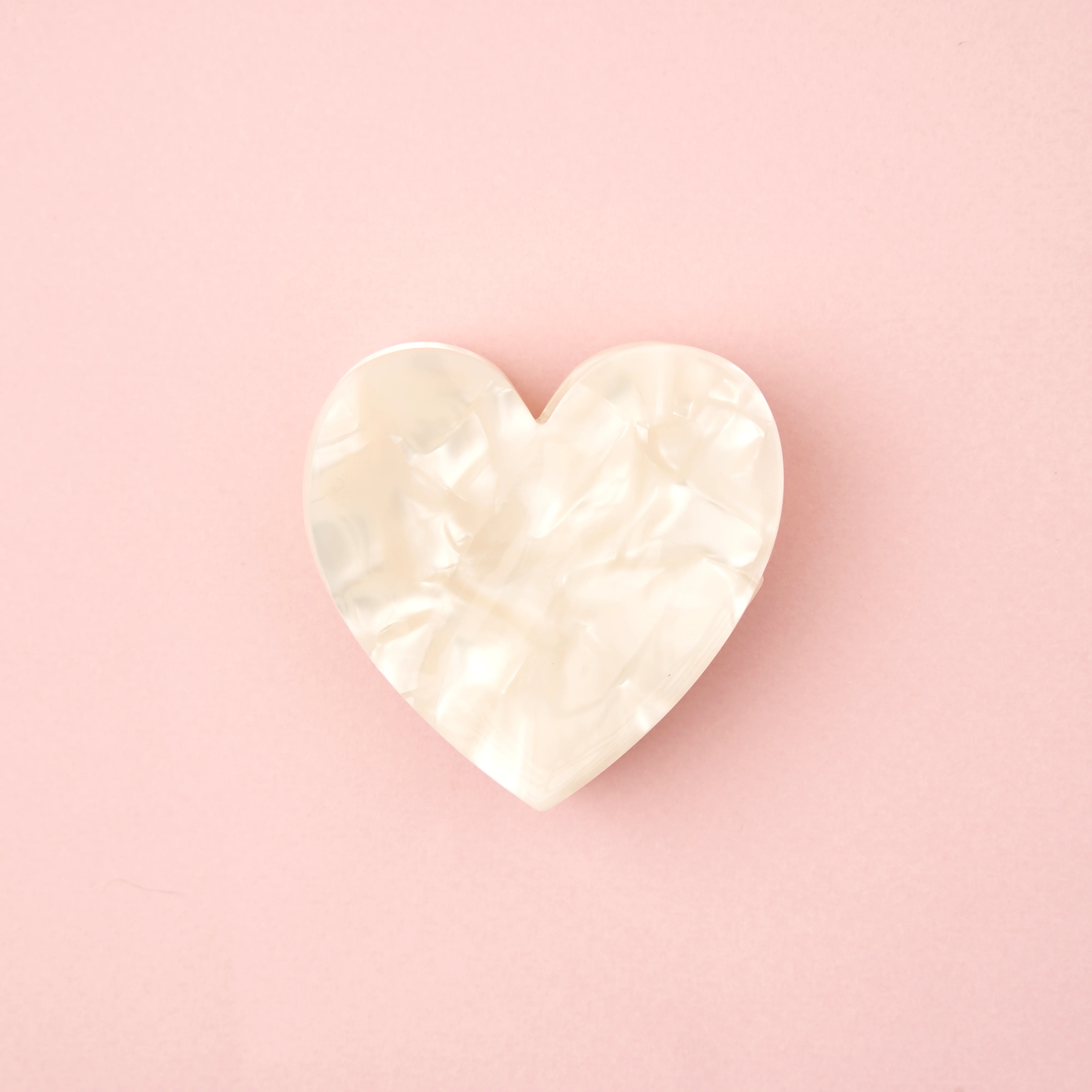 Pince à cheveux Coeur Blanc - Image 9