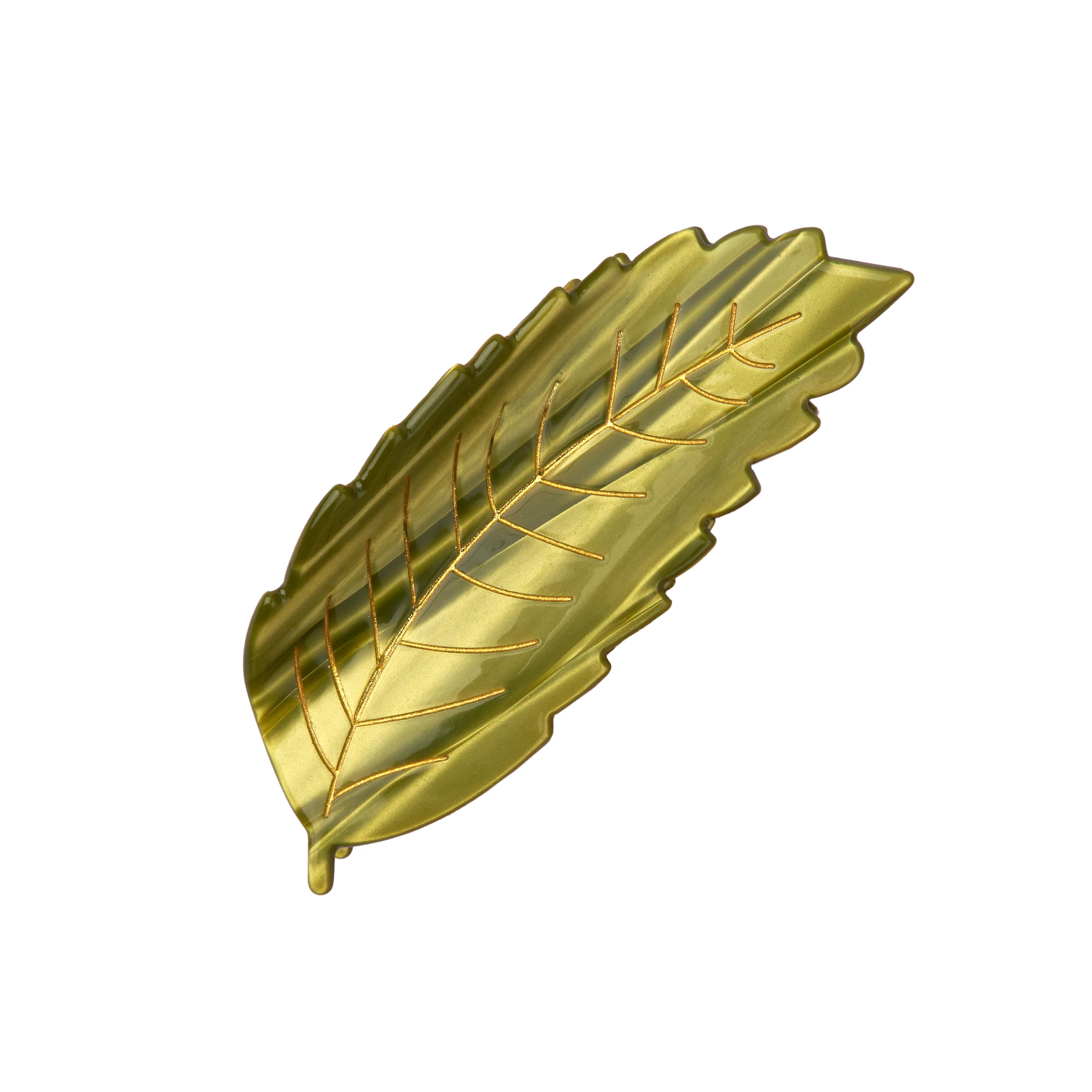 Pince à cheveux Feuille de châtaignier - Image 12