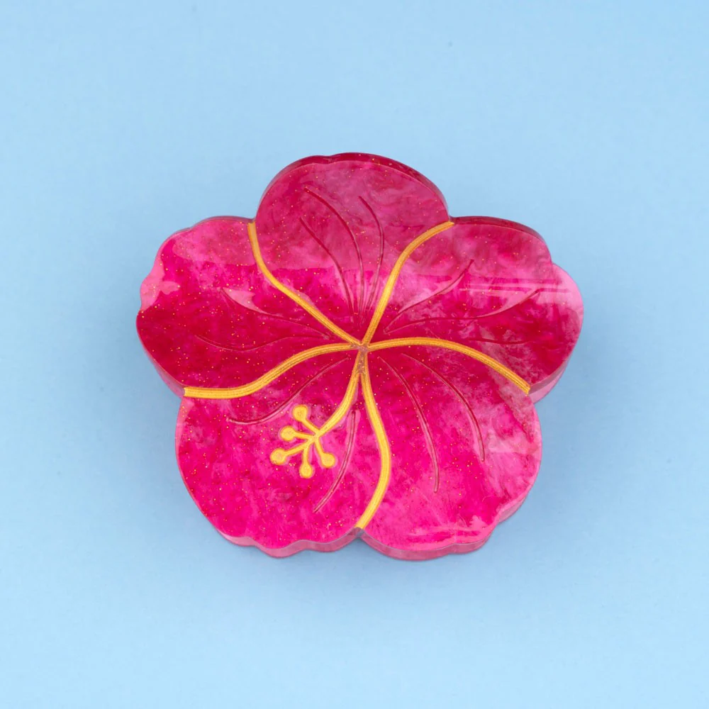 Pince à cheveux Hibiscus - Image 3
