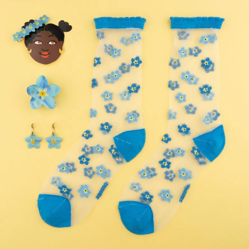 Pince à cheveux Myosotis - Image 6