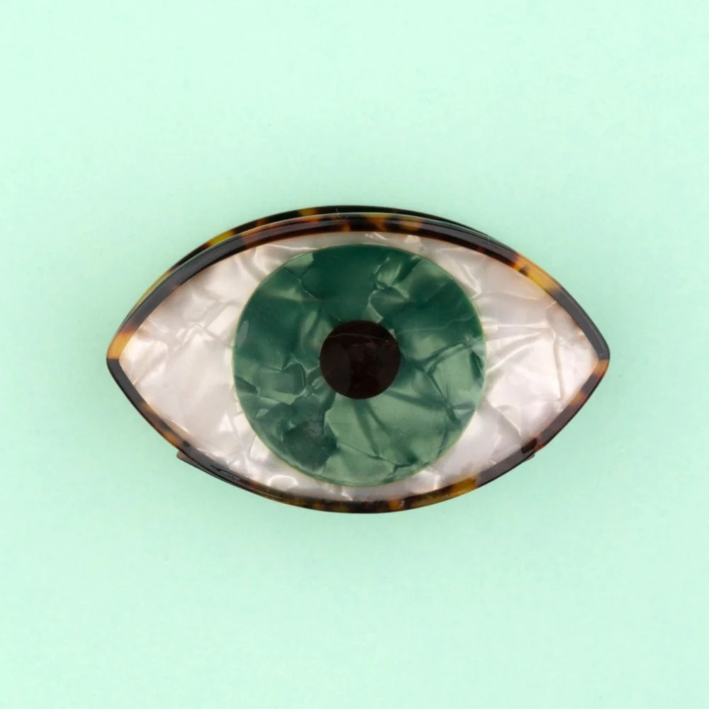Pince à cheveux Oeil - Vert - Image 2