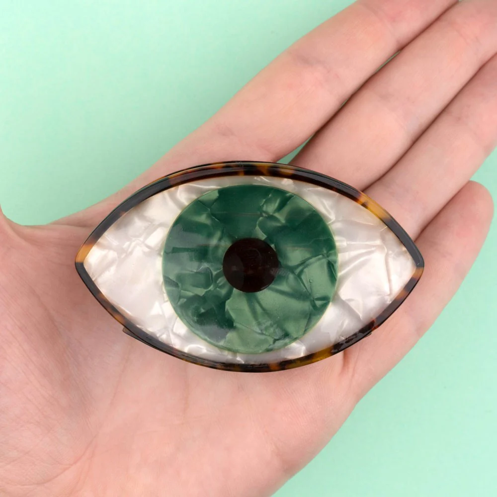 Pince à cheveux Oeil - Vert - Image 7