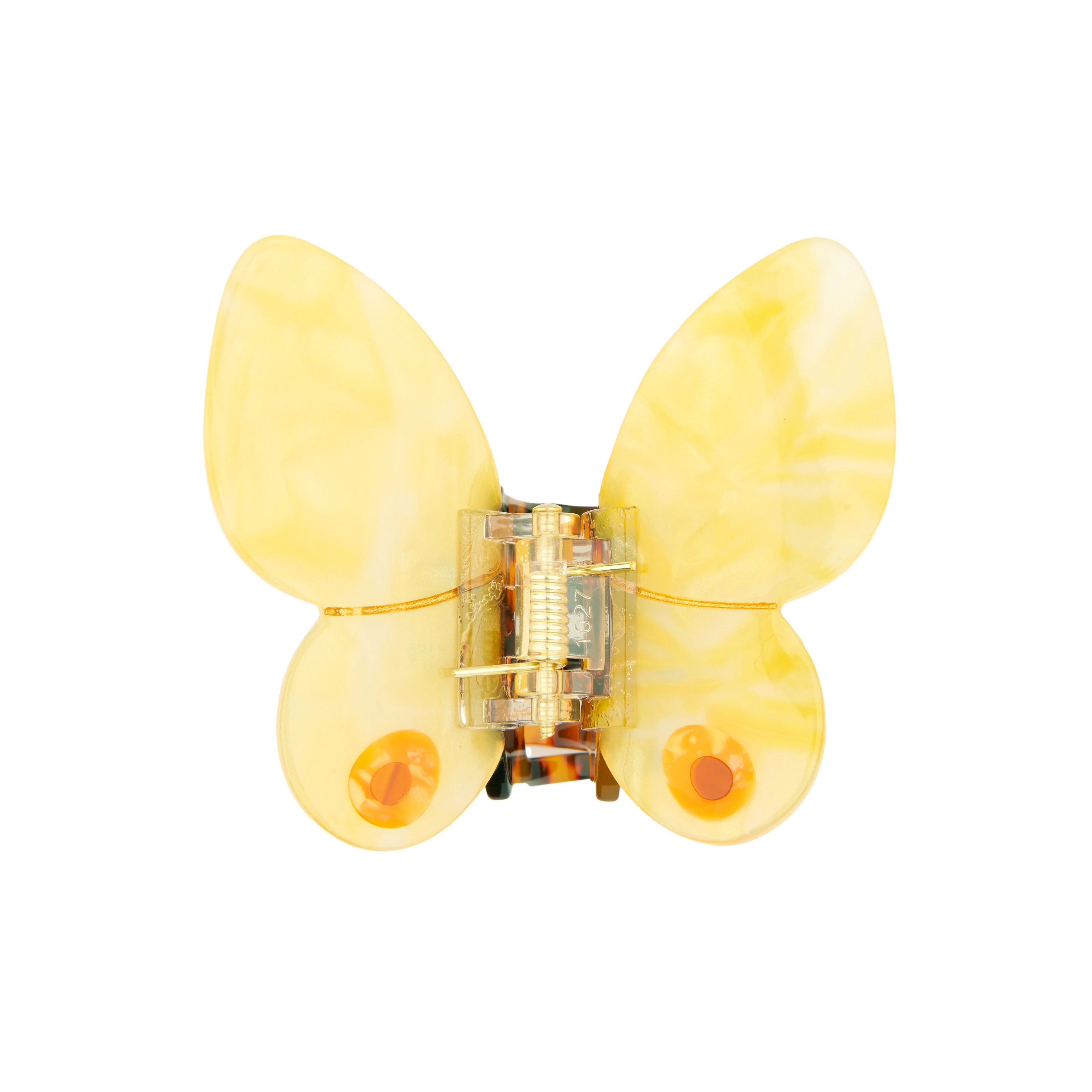 Pince à cheveux Papillon Jaune - Image 8