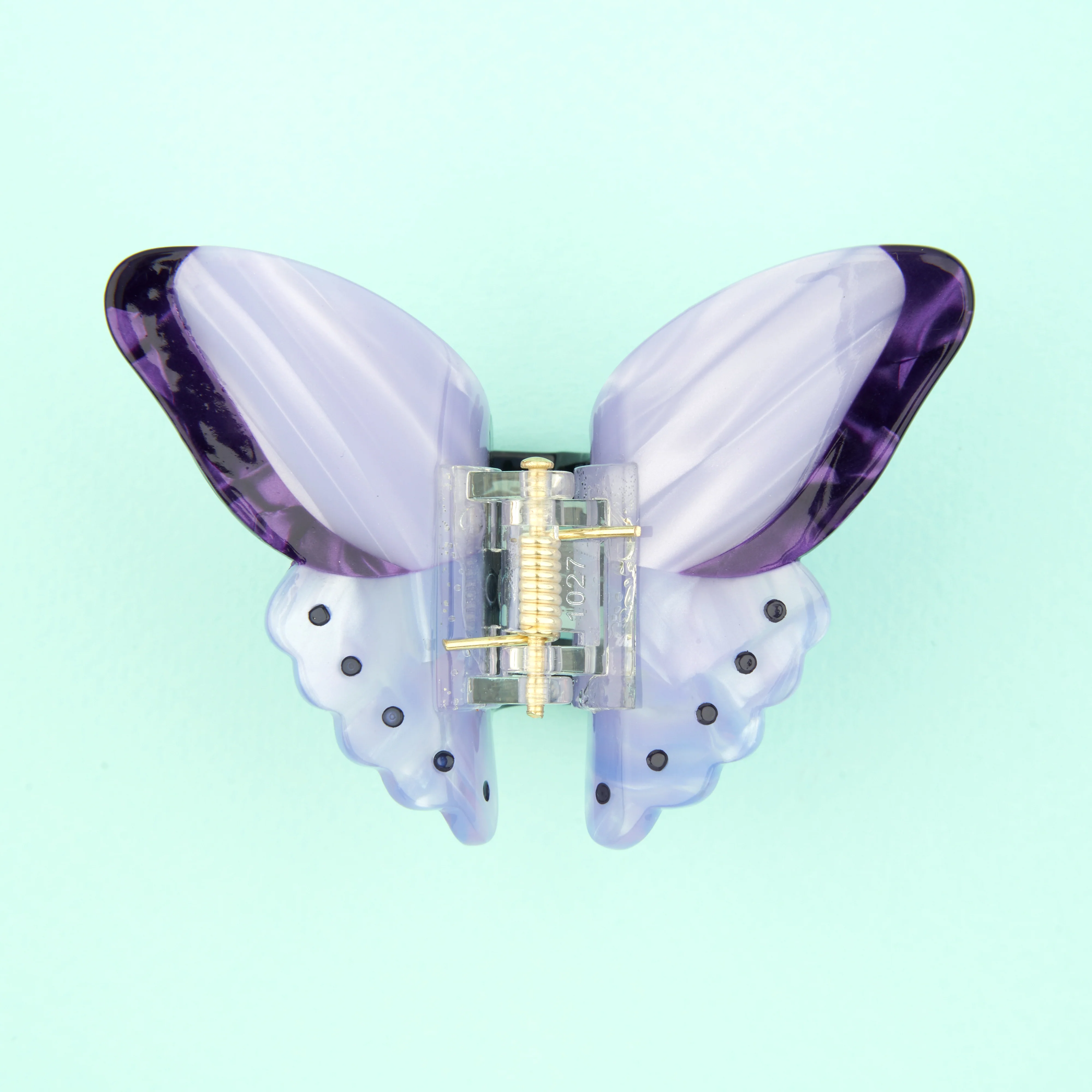 Pince à cheveux Papillon Mauve - Image 6