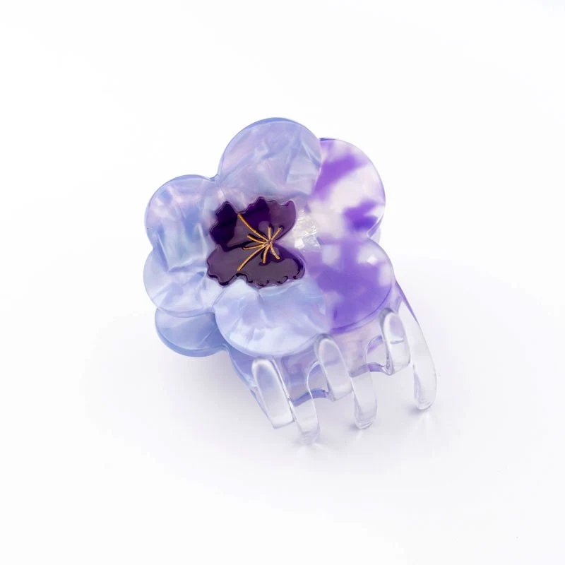 Pince à cheveux Pensée Mauve - Image 8