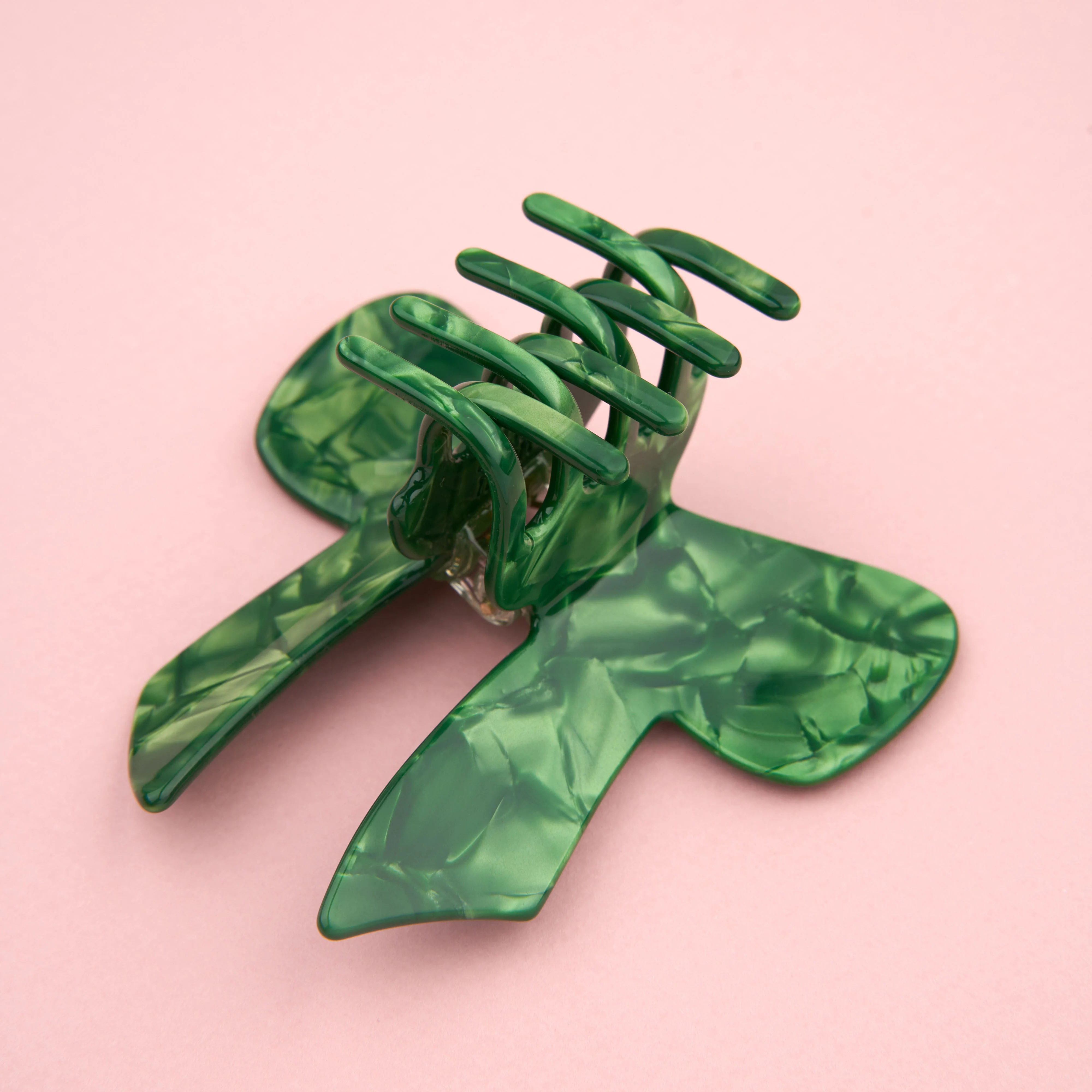 Pince à cheveux Noeud Vert - Image 3