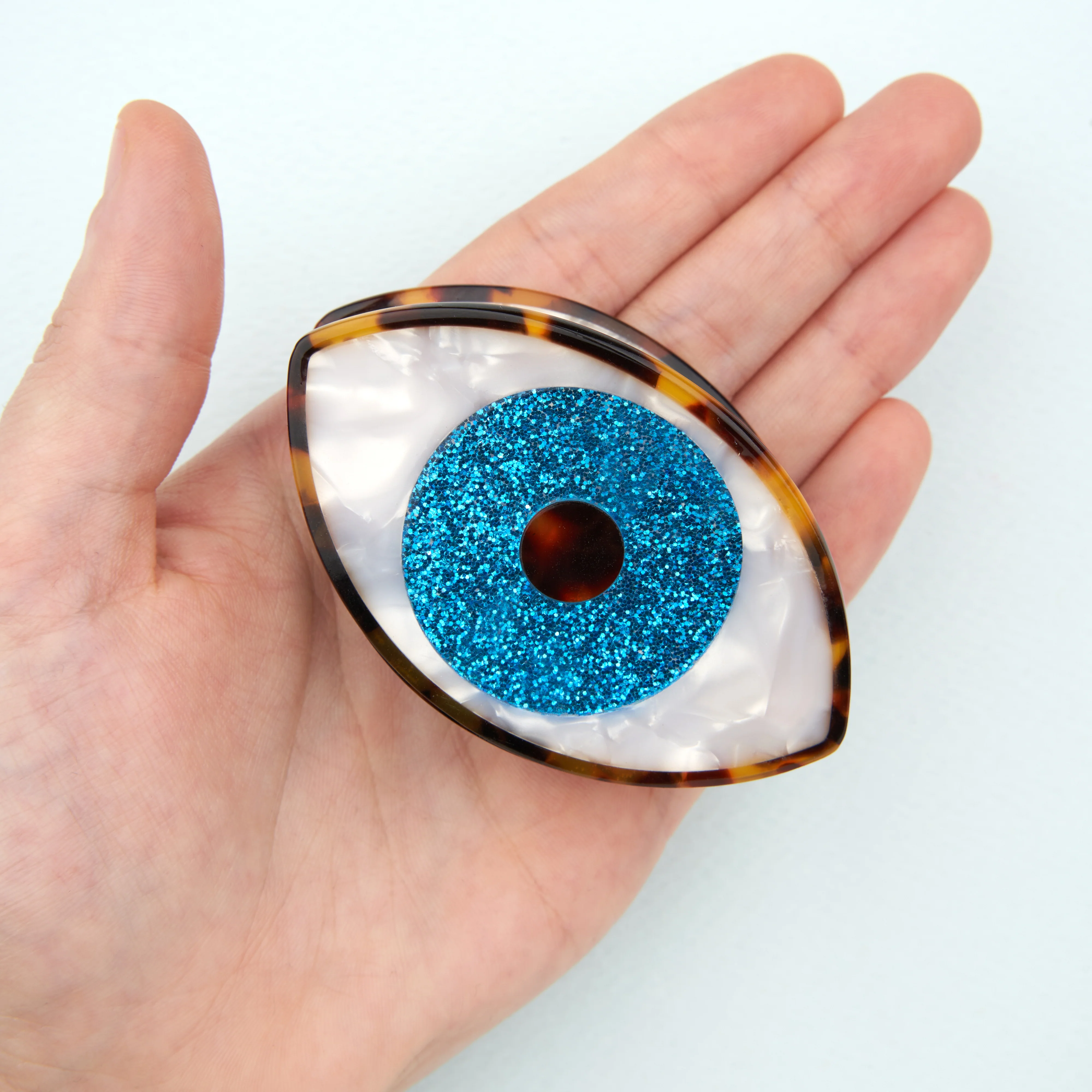 Pince à cheveux Oeil à paillettes - Image 6