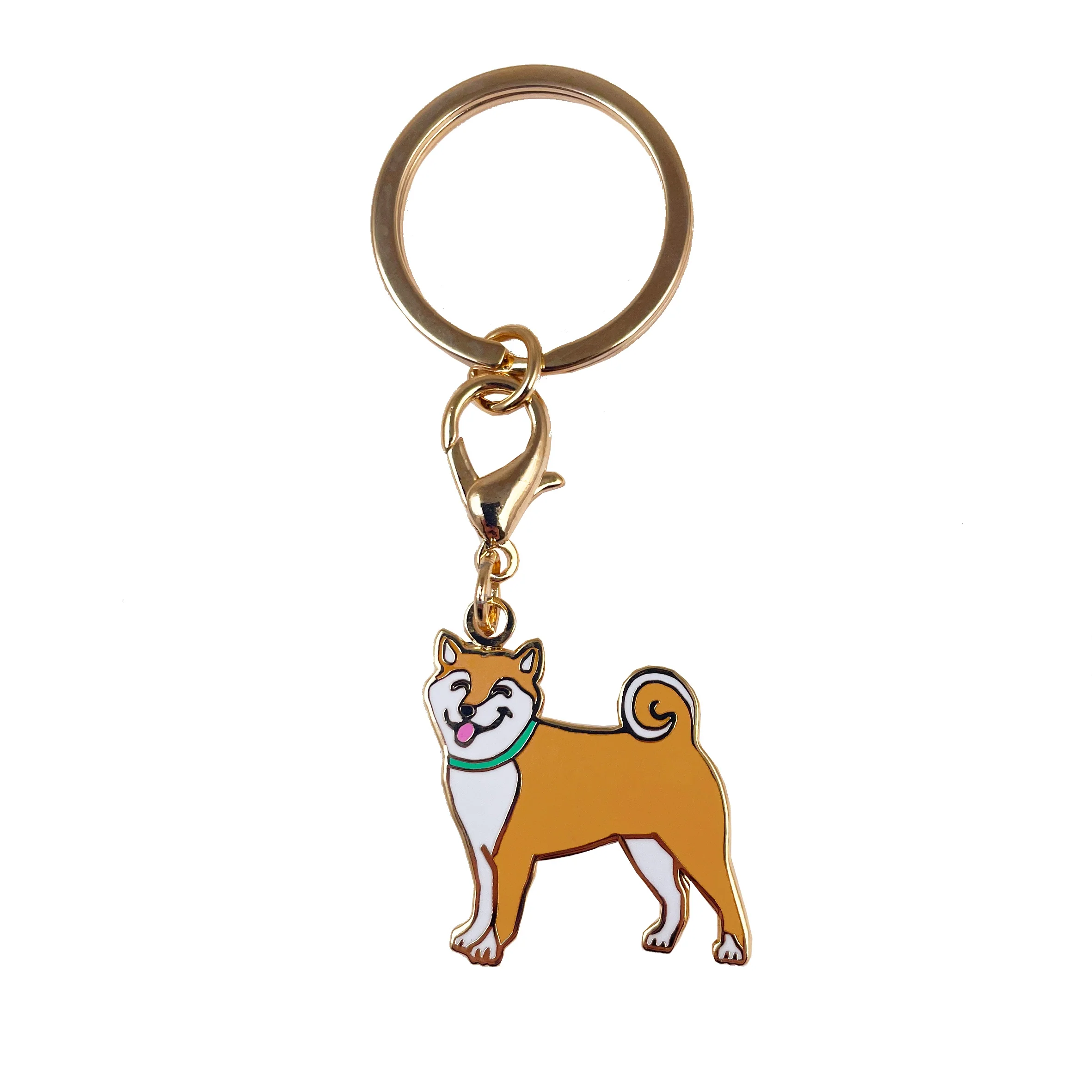 Porte-clé - Médaille Shiba - Image 6