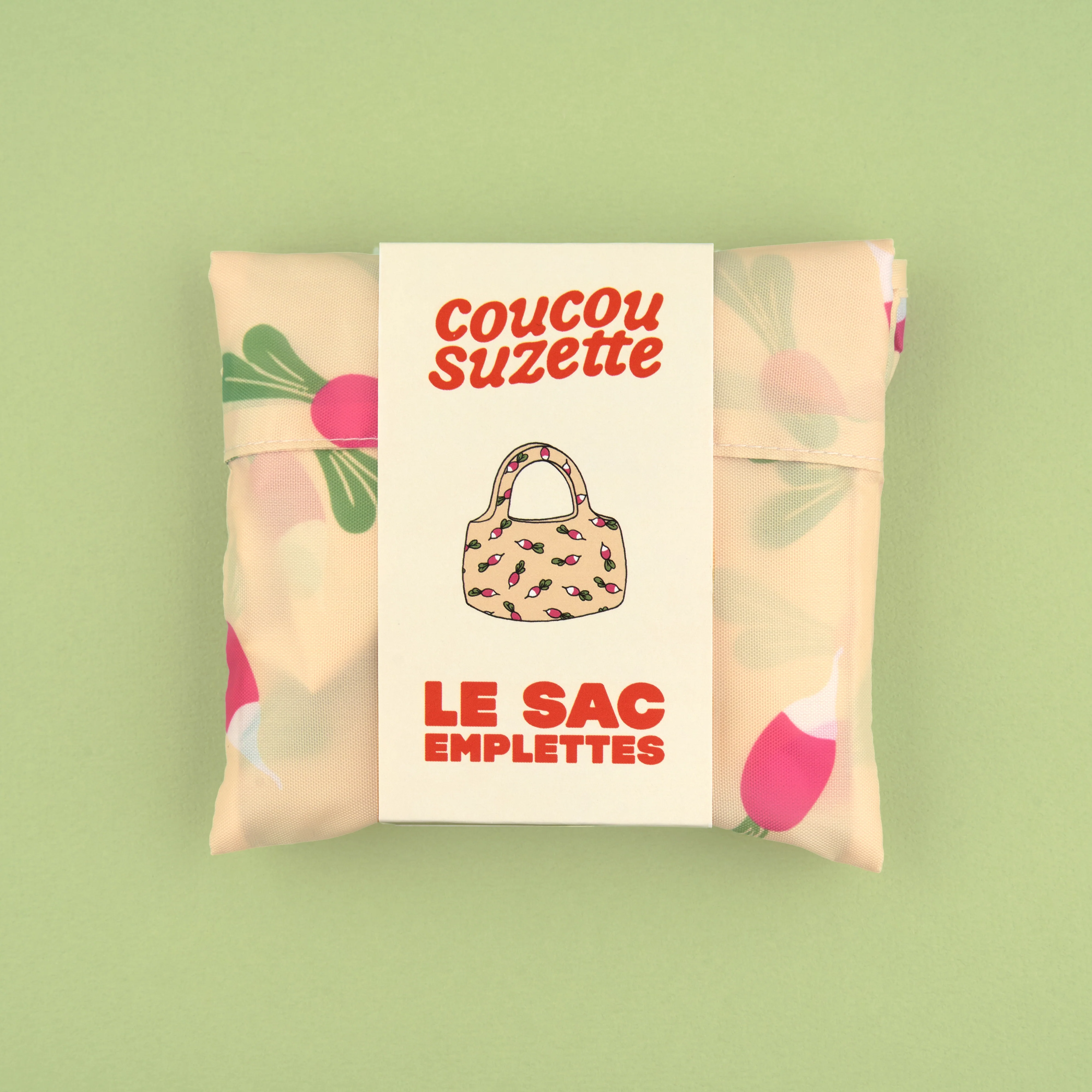 Sac emplettes Radis - Image 3