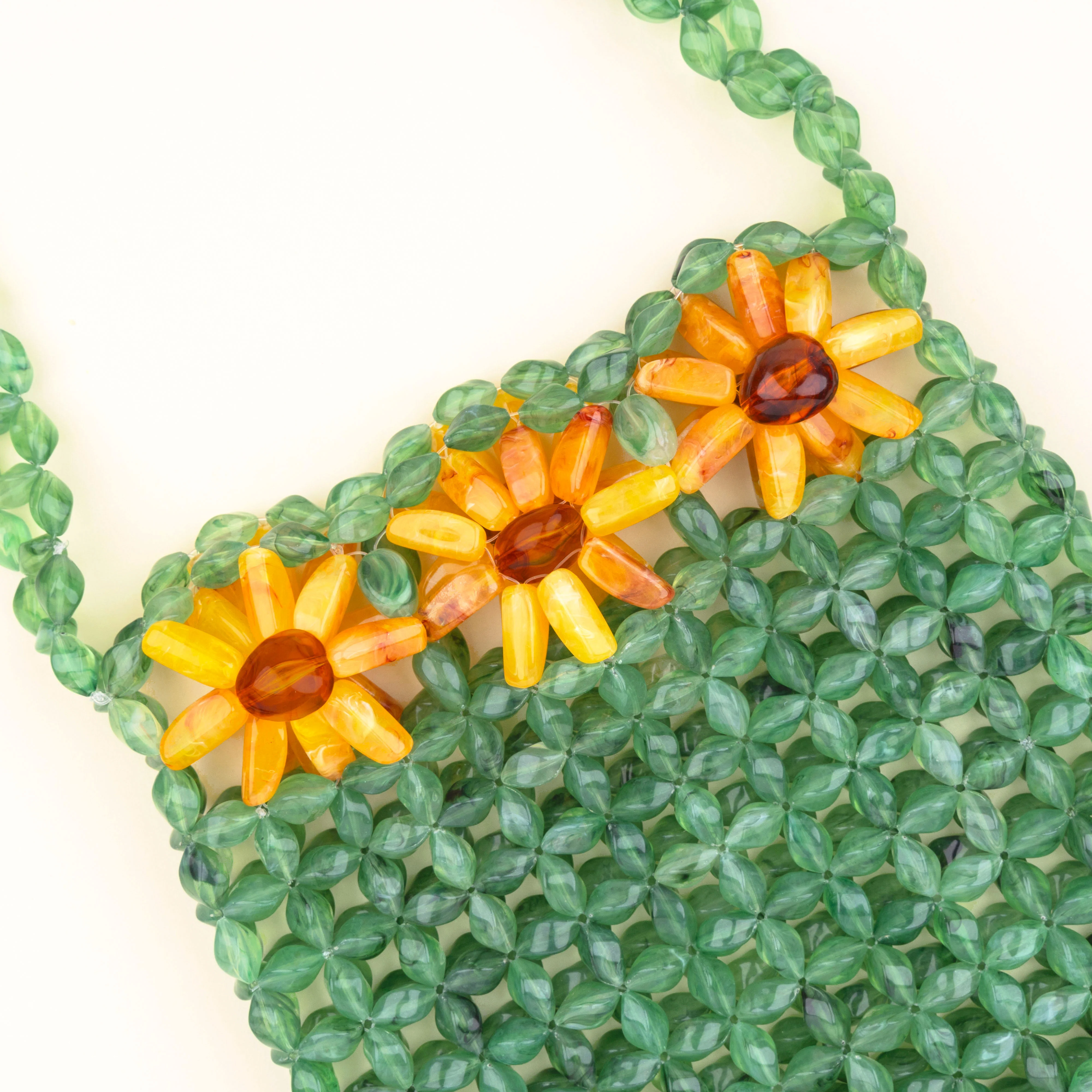 Sac en perles Tournesol - Image 5